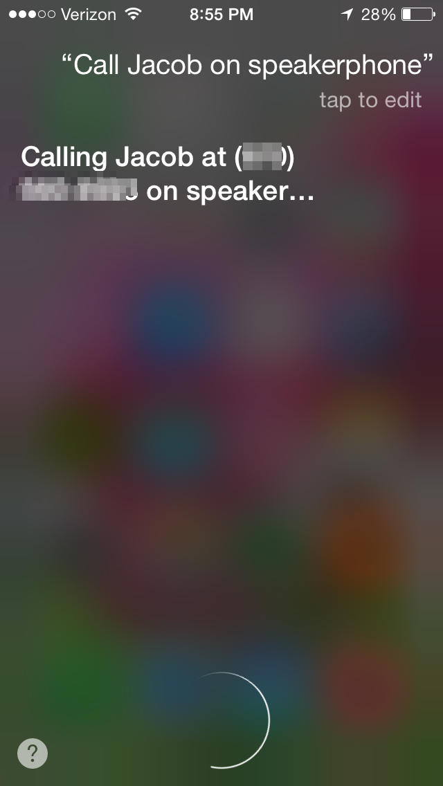 How To Make Speakerphone Calls Using Siri